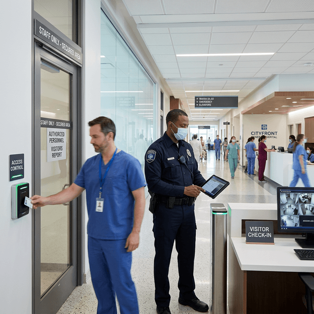 Seguridad en hospitales y clínicas: protocolos esenciales