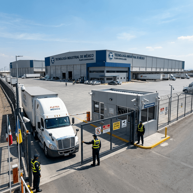 Seguridad industrial: protección para plantas y fábricas