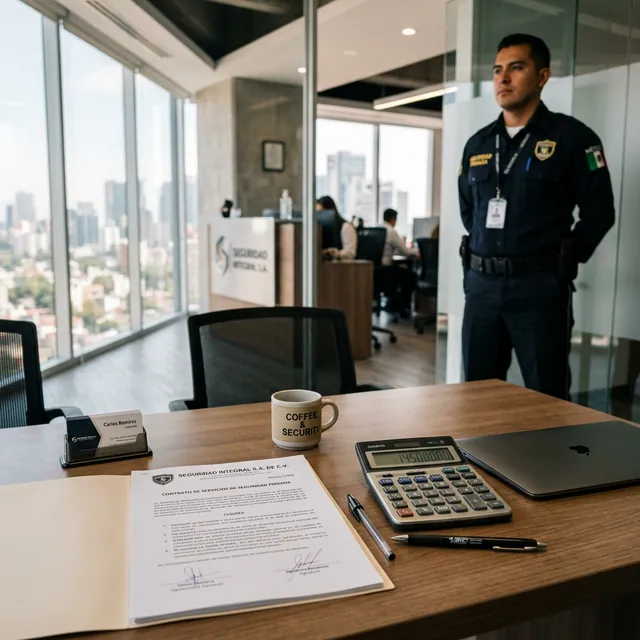 Cuánto Cuesta la Seguridad Privada en México 2026: Tabla