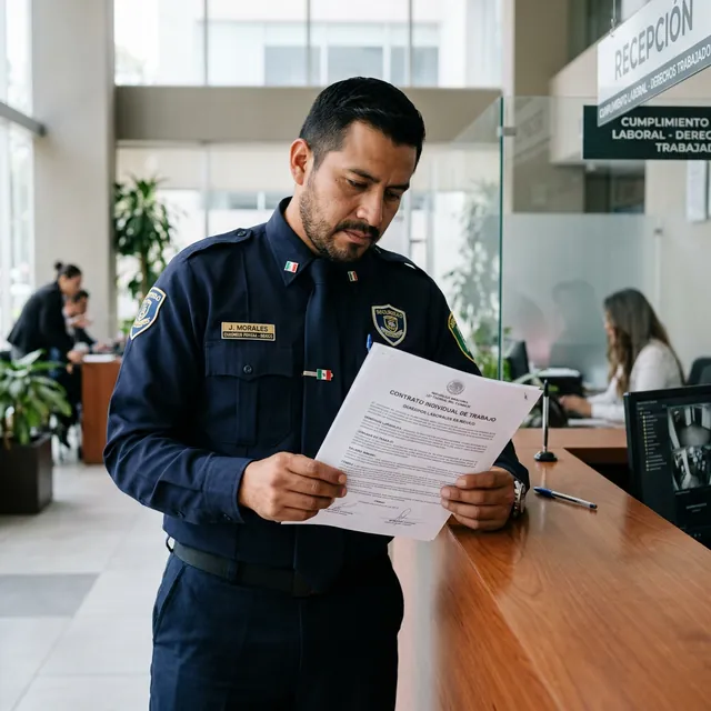 Derechos Laborales del Guardia de Seguridad en México 2026