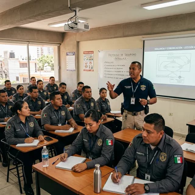Cursos de Capacitación en Seguridad Privada México 2026