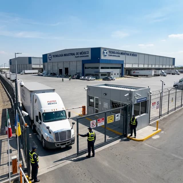 Seguridad industrial: protección para plantas y fábricas