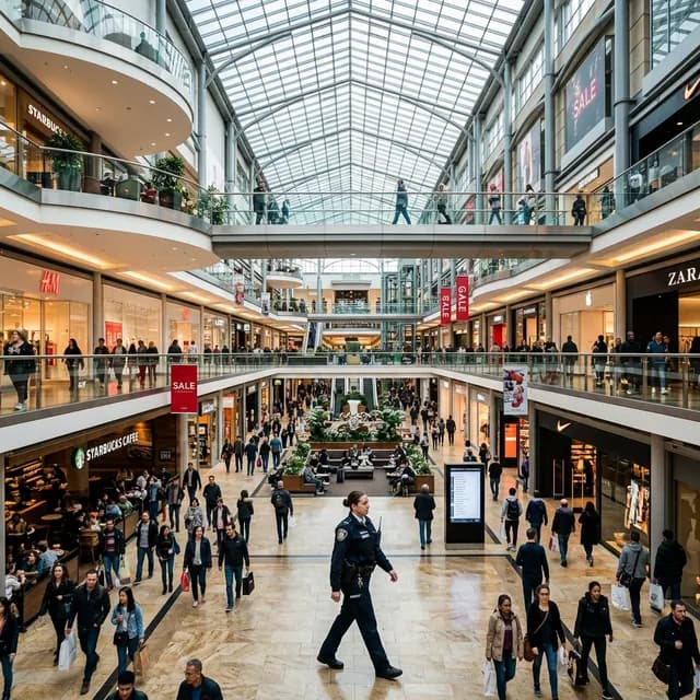Seguridad en centros comerciales: protege tu plaza